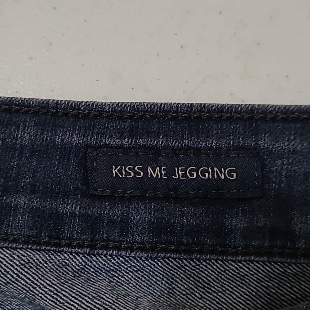 Jessica Simpson Junior Plus Kiss Me Jeggings size 16W - Picture 5 of 9